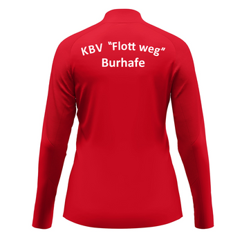 KBV Burhafe Ziptop Damen Rot