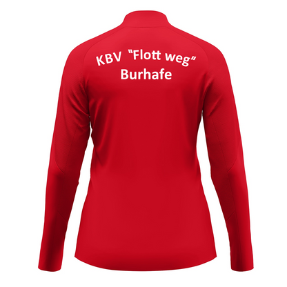 KBV Burhafe Ziptop Damen Rot