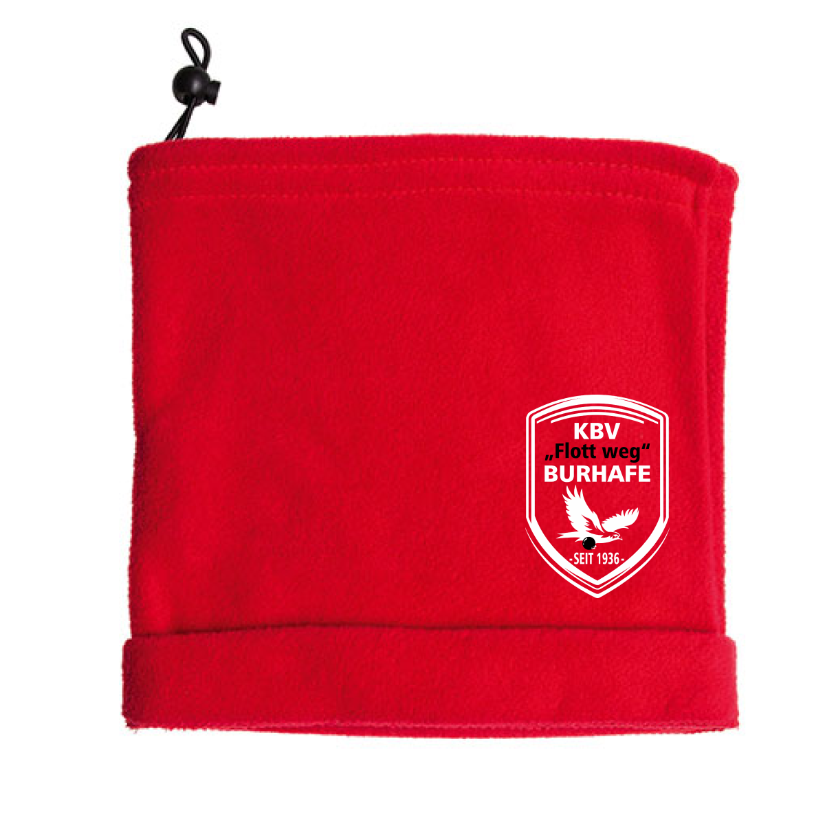 KBV Burhafe Fan Neckwarmer Rot