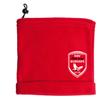 KBV Burhafe Fan Neckwarmer Rot