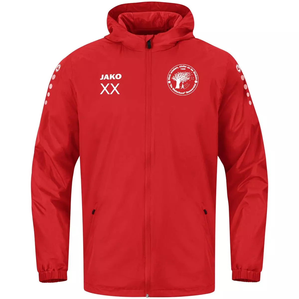 KBV Bensersiel Allwetterjacke Herren Rot