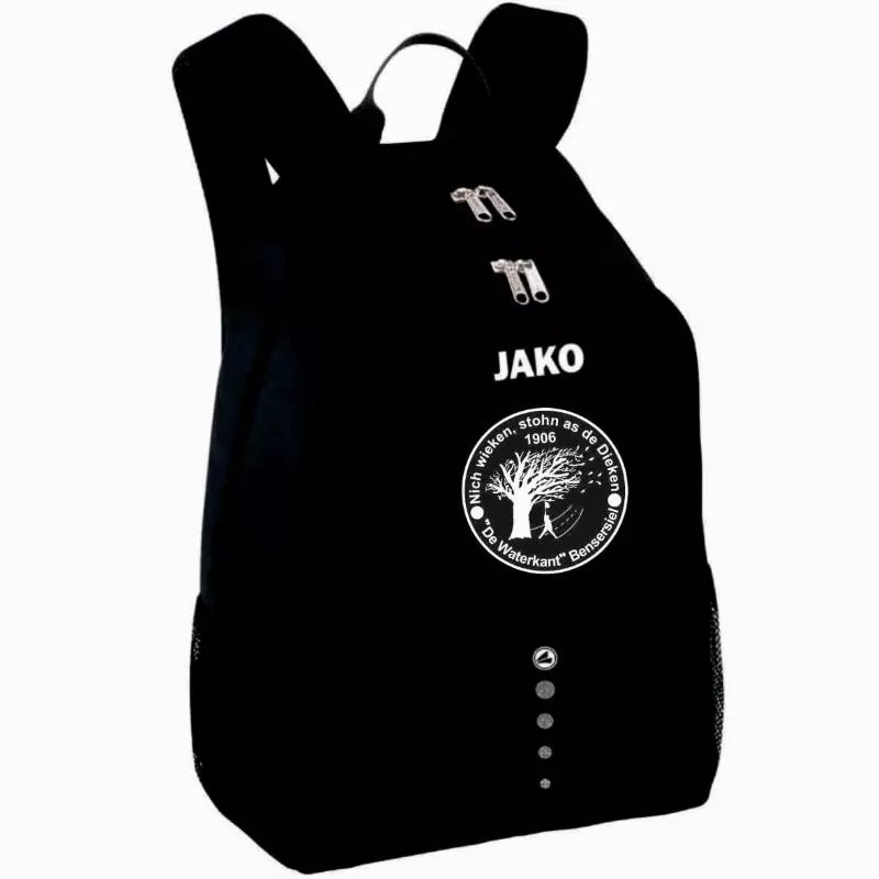 KBV De Waterkant Bensersiel Fan Rucksack Classico Schwarz