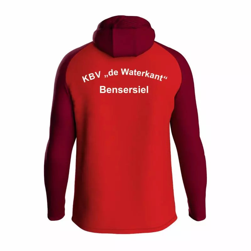 KBV Bensersiel Kapuzenjacke Kinder Rot