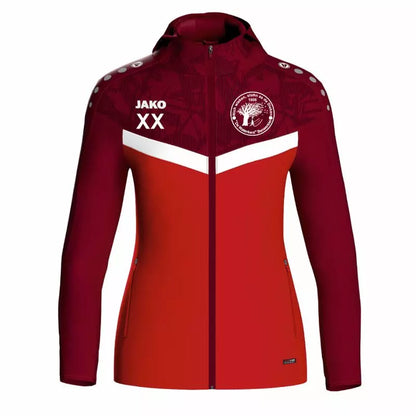 KBV Bensersiel Kapuzenjacke Damen Rot