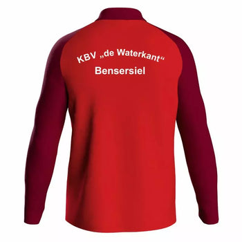 KBV Bensersiel Polyesterjacke Herren Rot