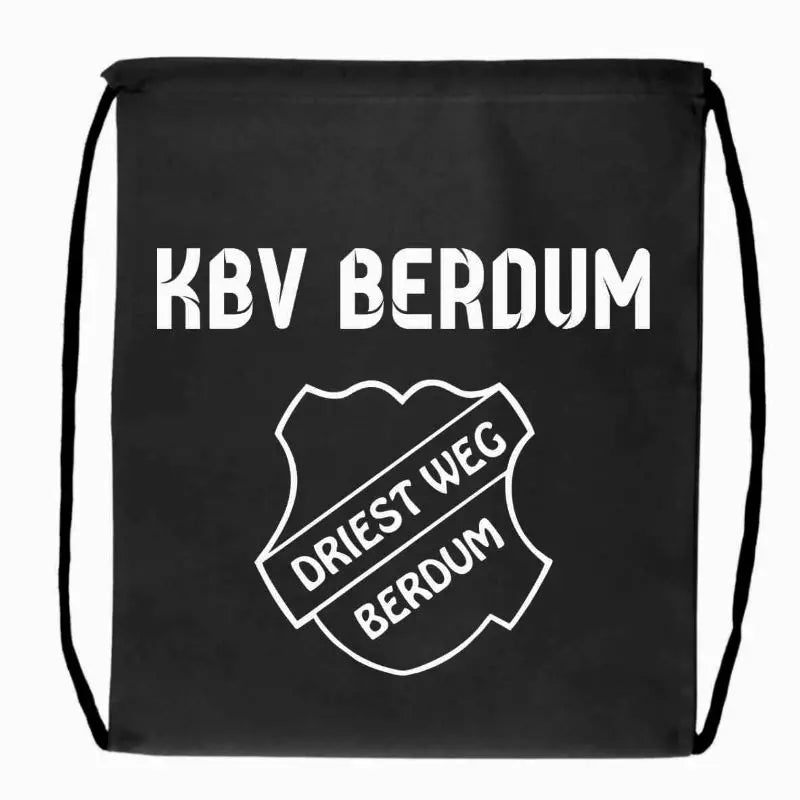 KBV Berdum Fan Turnbeutel Schwarz