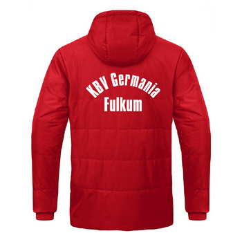 KBV Germania Fulkum Coachjacke Herren Rot