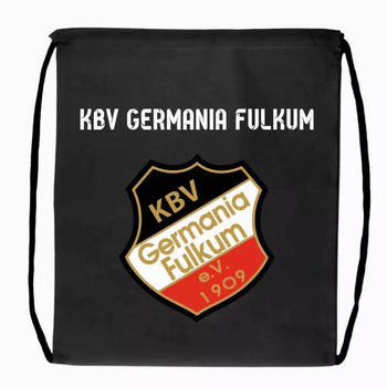 KBV Germania Fulkum Turnbeutel Schwarz