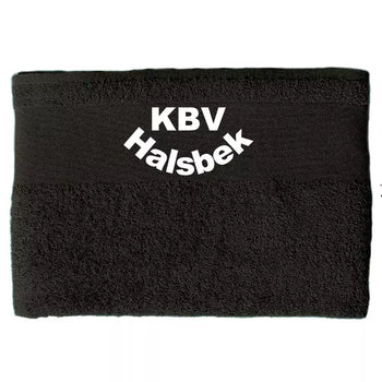 KBV Halsbek Fan Duschtuch Schwarz