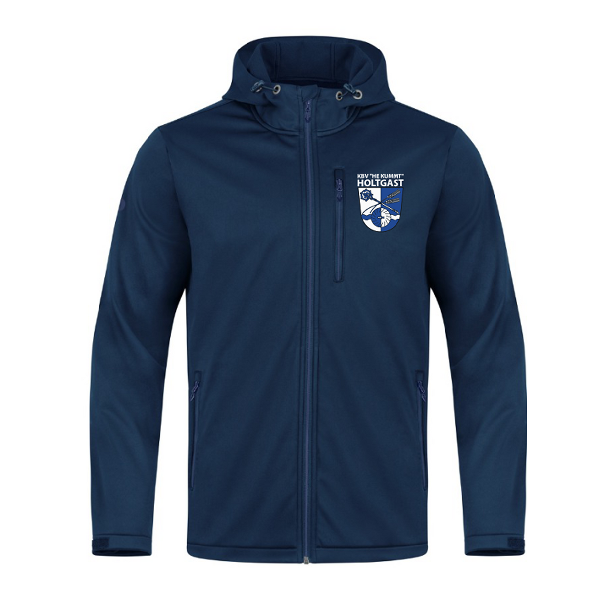KBV Holtgast Softshelljacke Kinder Blau