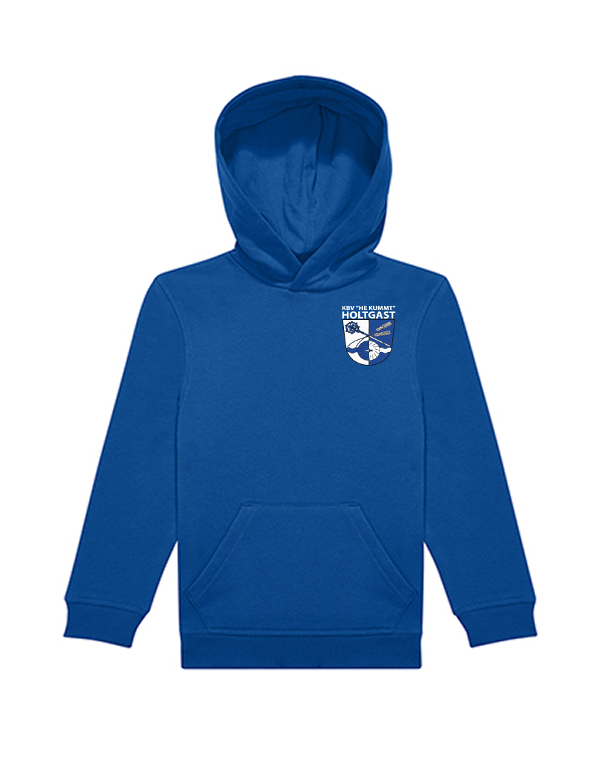 KBV Holtgast Fan - Hoodie Kinder blaumit logo