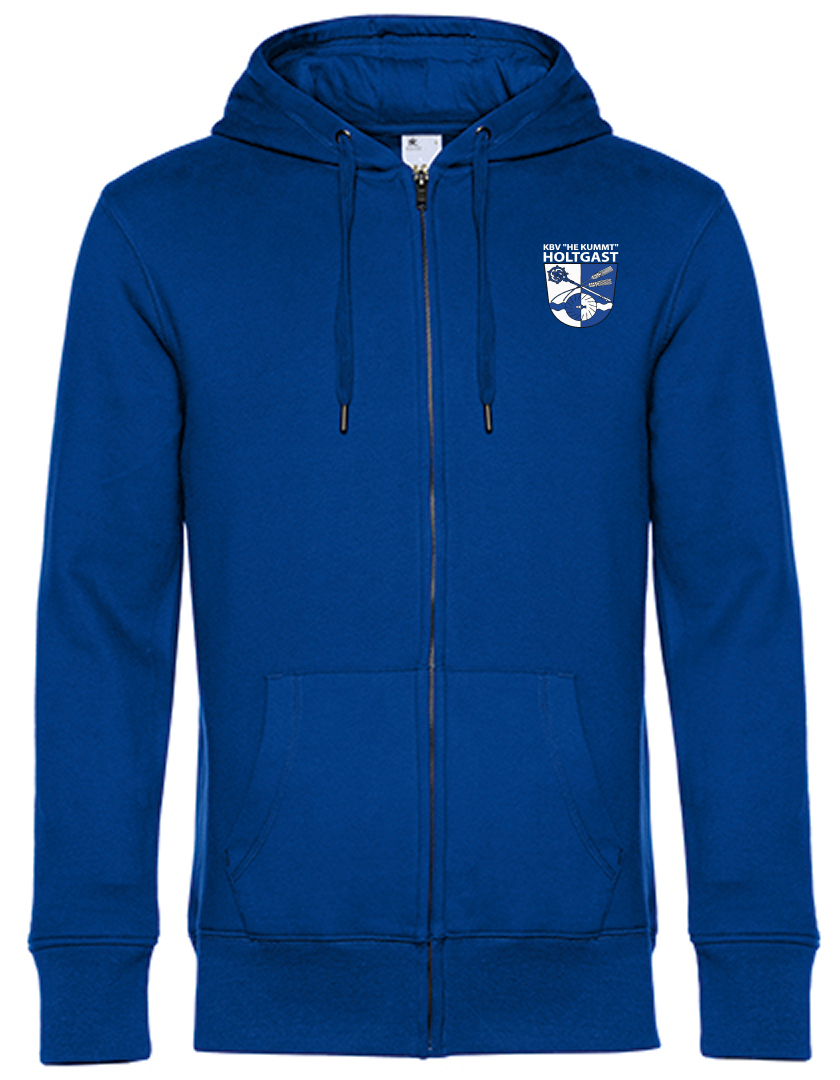 KBV Holtgast Fan - Sweatjacke Herren blaumit logo