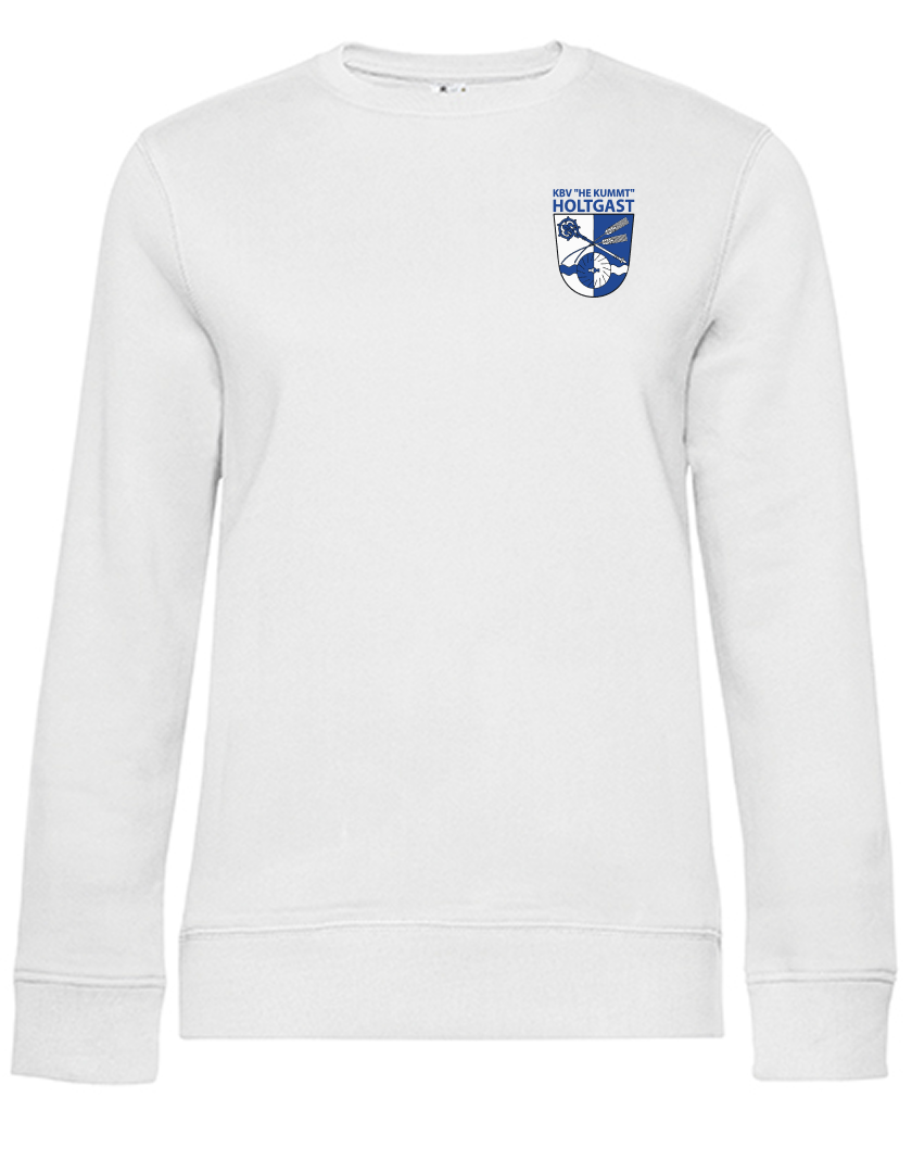 KBV Holtgast Fan - Sweatshirt Damen weiß