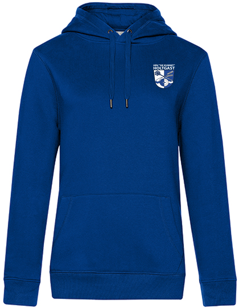 KBV Holtgast Fan - Hoodie Damen blaumit logo