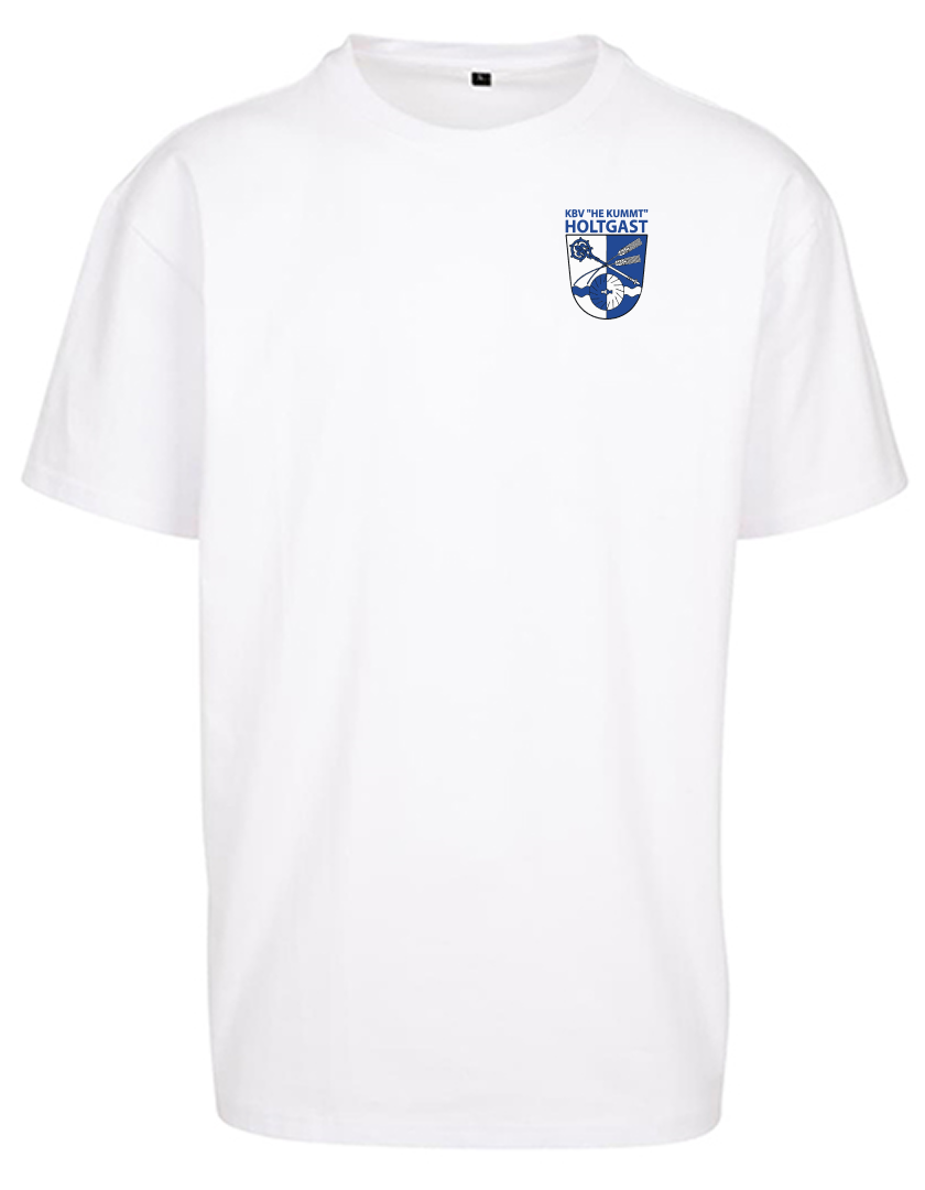 KBV Holtgast Fan - T-Shirt oversize Herren weiß