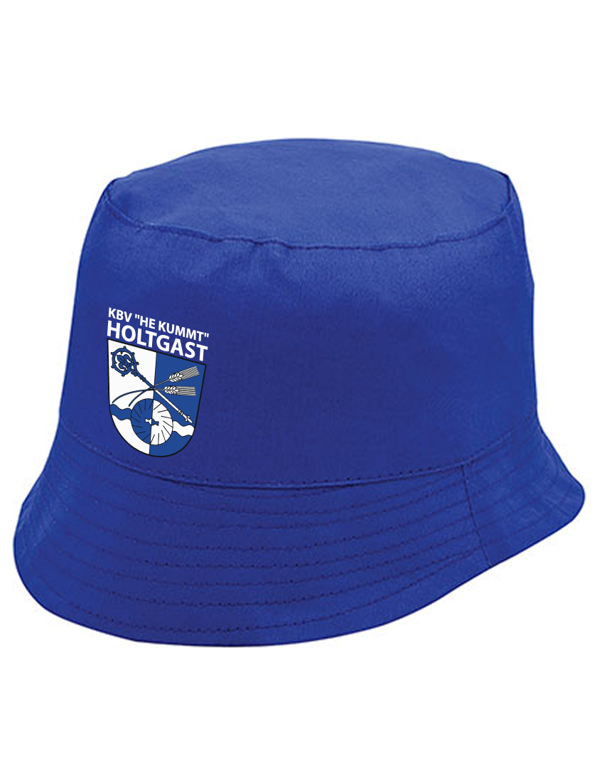 KBV Holtgast Fan - Fischerhut blaumit logo