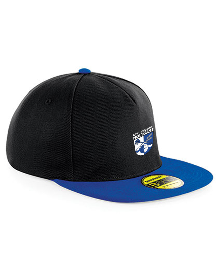 KBV Holtgast Fan - 5-Panel Snapback Flat blaumit logo