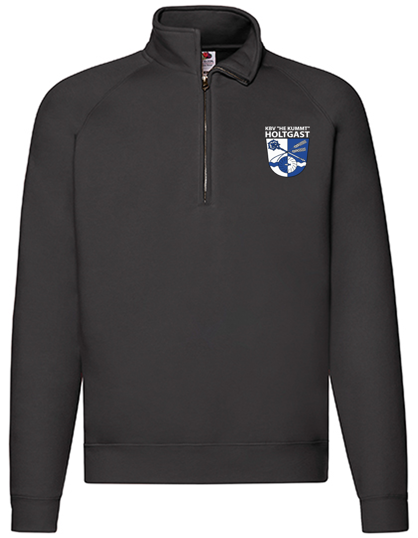 KBV Holtgast Fan - Half Zip Sweat Herren schwarz