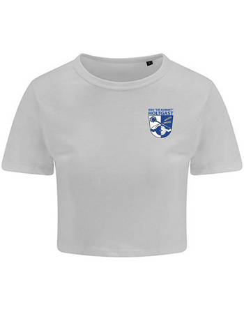KBV Holtgast Fan - T-Shirt Crop Damen weiß