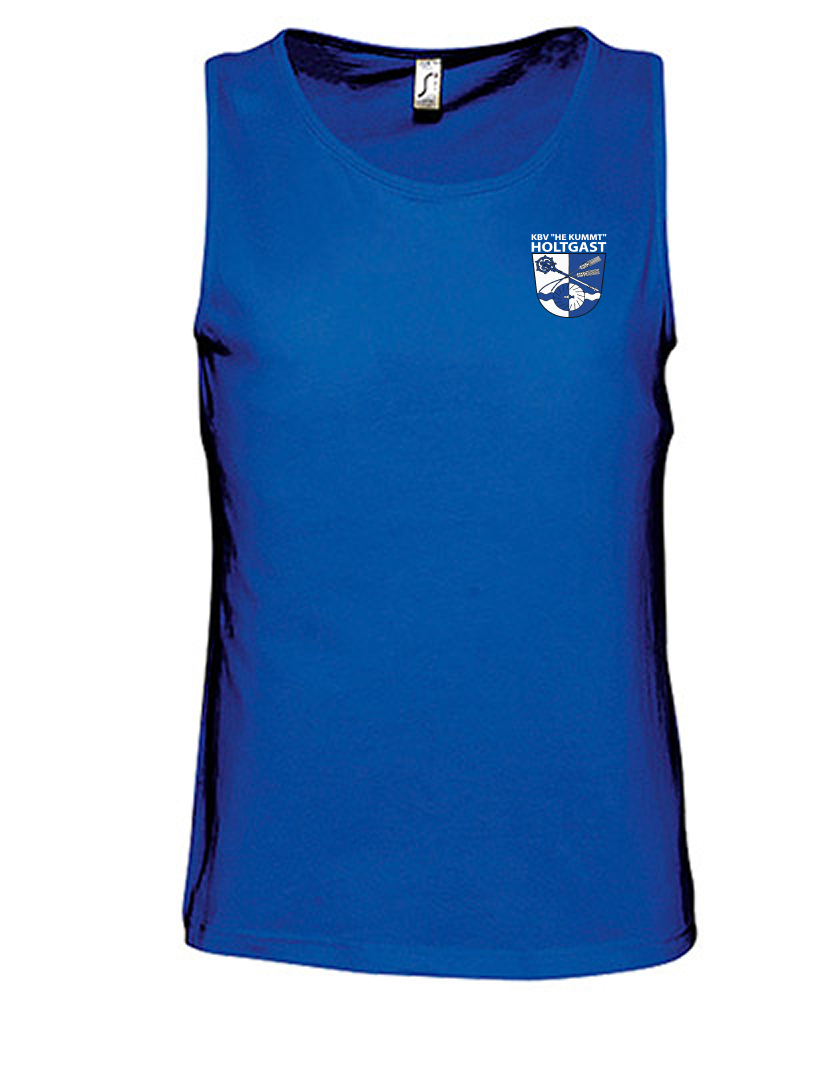 KBV Holtgast Fan - Tanktop Herren blaumit logo