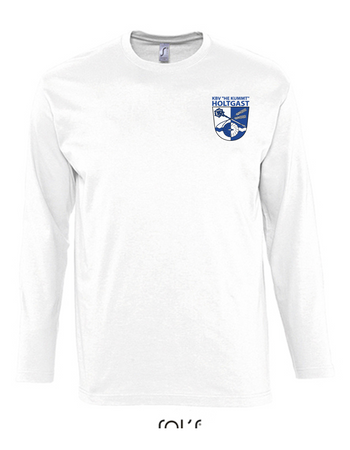 KBV Holtgast Fan - Longsleeve Herren weiß
