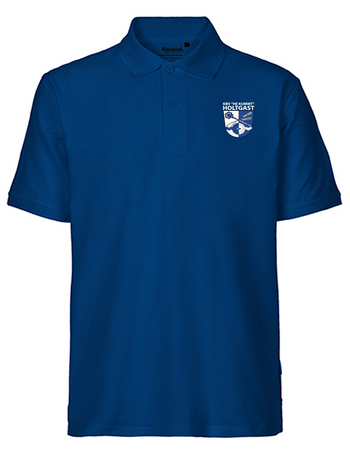 KBV Holtgast Fan - Poloshirt Fairtrade Herren blaumit logo