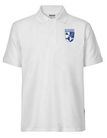 KBV Holtgast Fan - Poloshirt Fairtrade Herren weiß