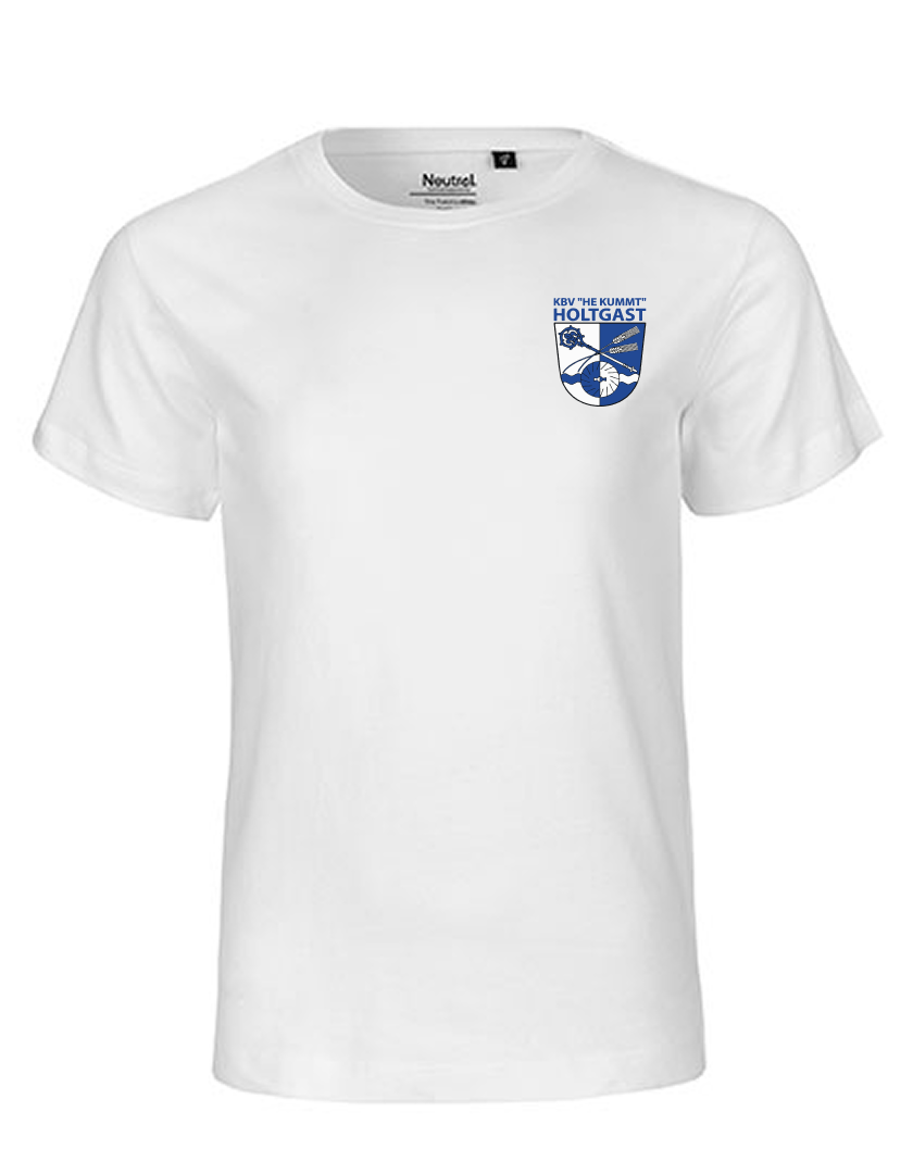 KBV Holtgast Fan - T-Shirt Fairtrade Kinder weiß