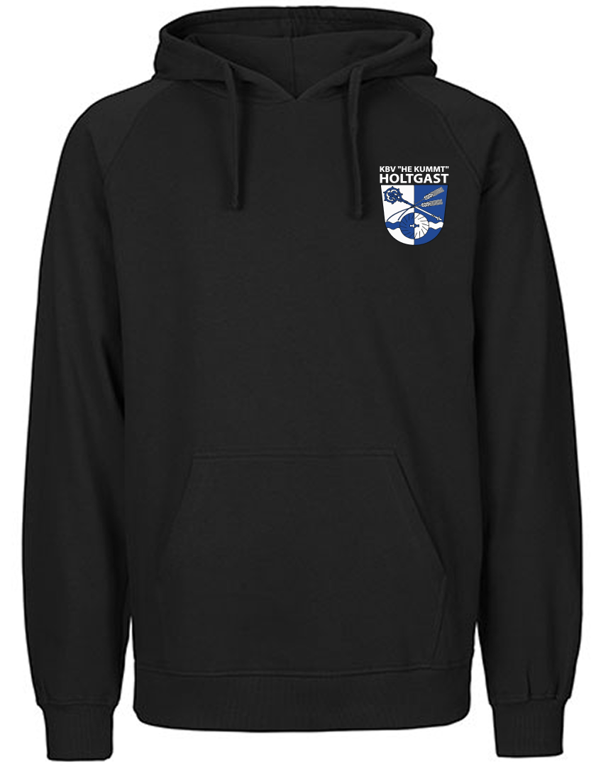 KBV Holtgast Fan - Hoodie Fairtrade Herren schwarz