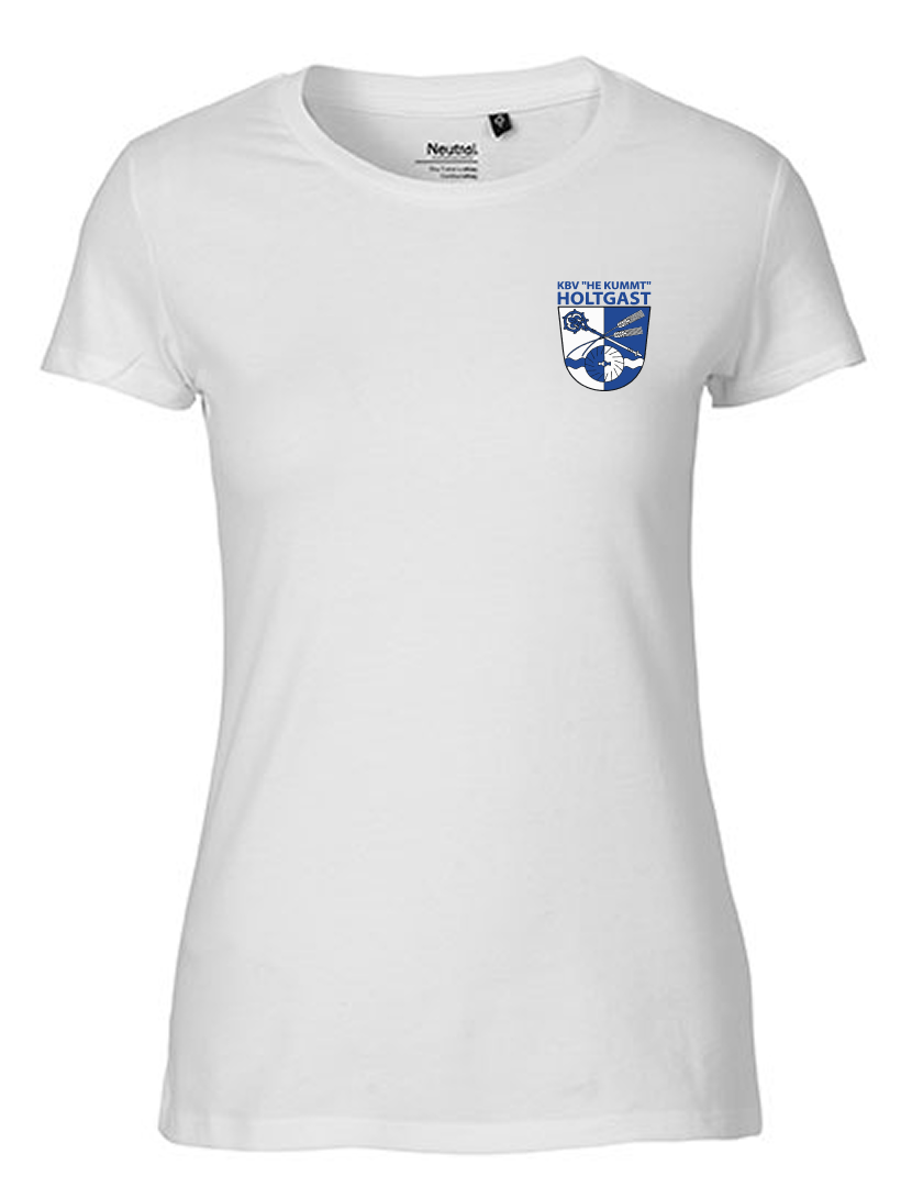 KBV Holtgast Fan - T-Shirt Fairtrade Damen weiß