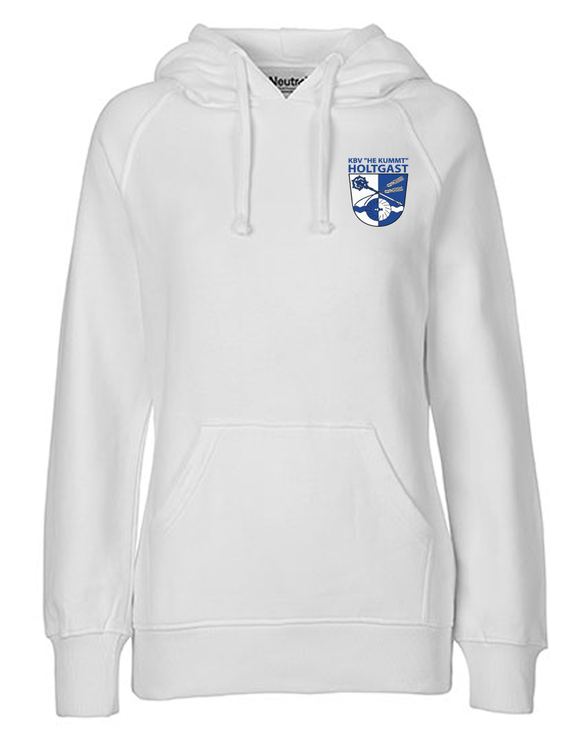 KBV Holtgast Fan - Hoodie Fairtrade Damen weiß