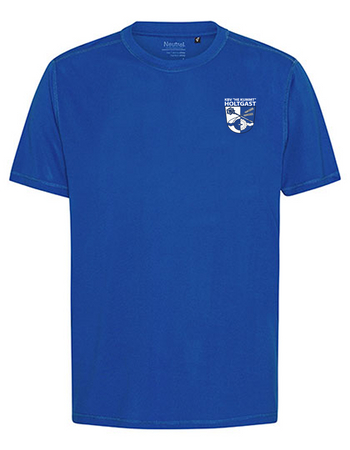 KBV Holtgast Fan - Polyestershirt Fairtrade Herren blaumit logo