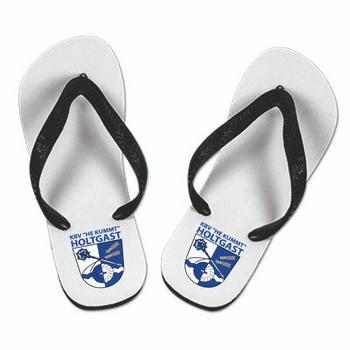 KBV Holtgast Fan - Flip Flops weiß
