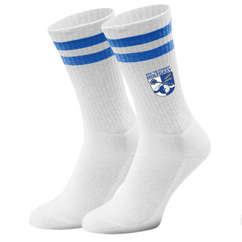 KBV Holtgast Fan - Sportsocken weiß-blau