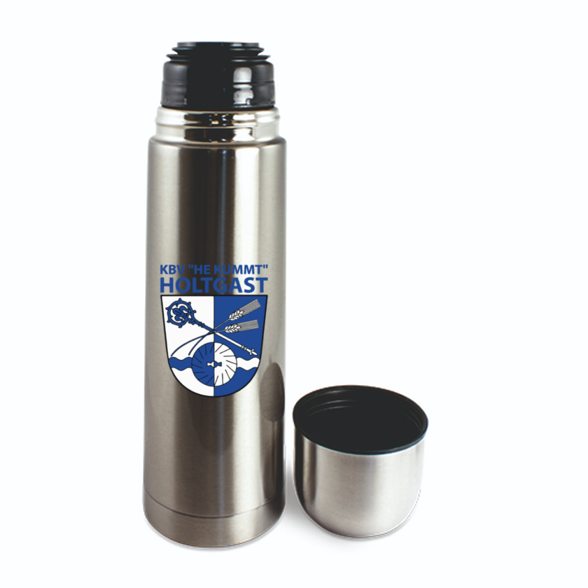 KBV Holtgast Fan - Edelstahl Thermoskanne