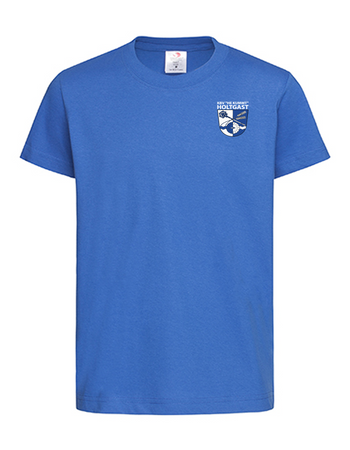KBV Holtgast Fan - T-Shirt Kinder blaumit logo