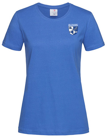 KBV Holtgast Fan - T-Shirt Damen blaumit logo