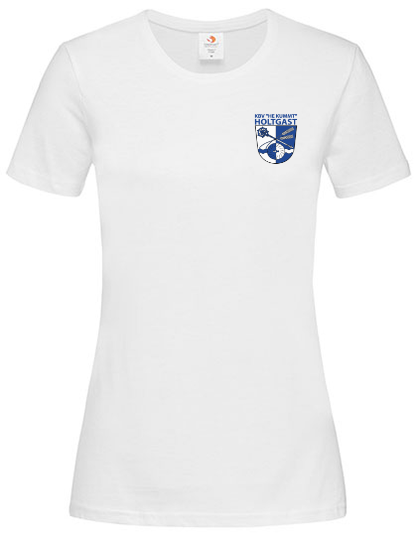 KBV Holtgast Fan - T-Shirt Damen weiß