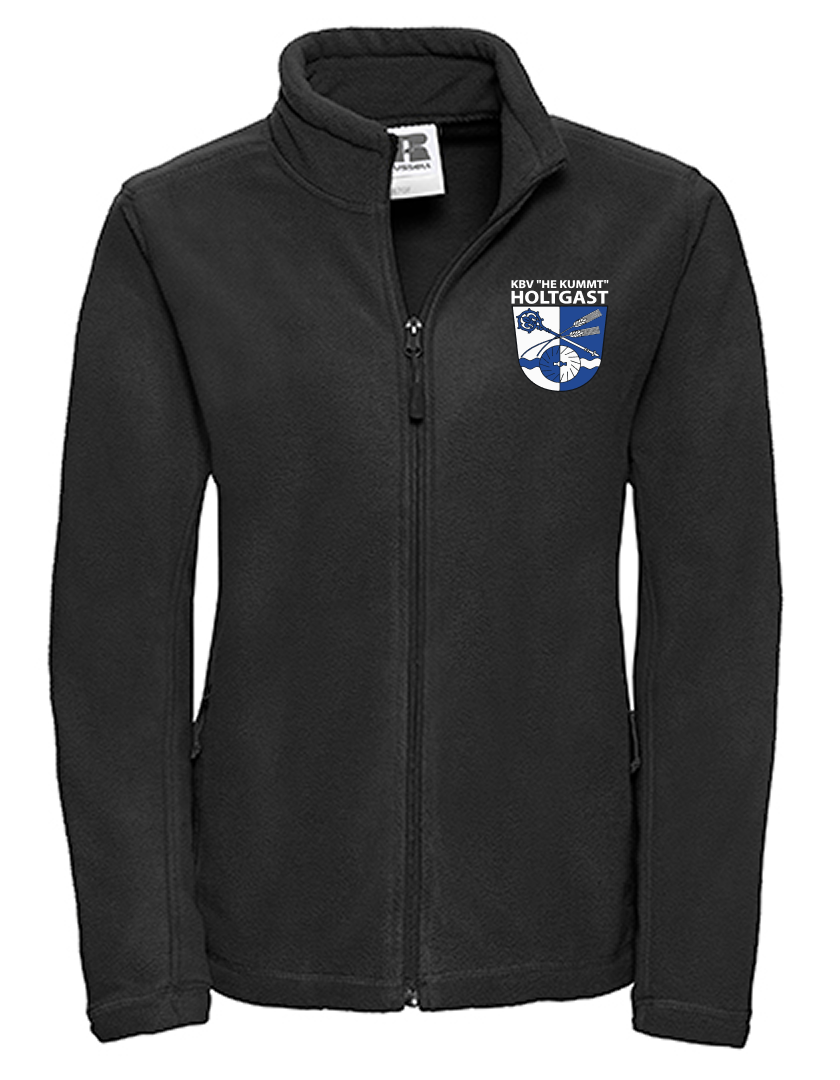 KBV Holtgast Fan - Fleecejacke Damen schwarz