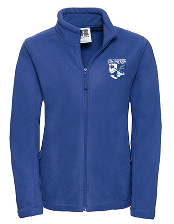 KBV Holtgast Fan - Fleecejacke Damen blaumit logo