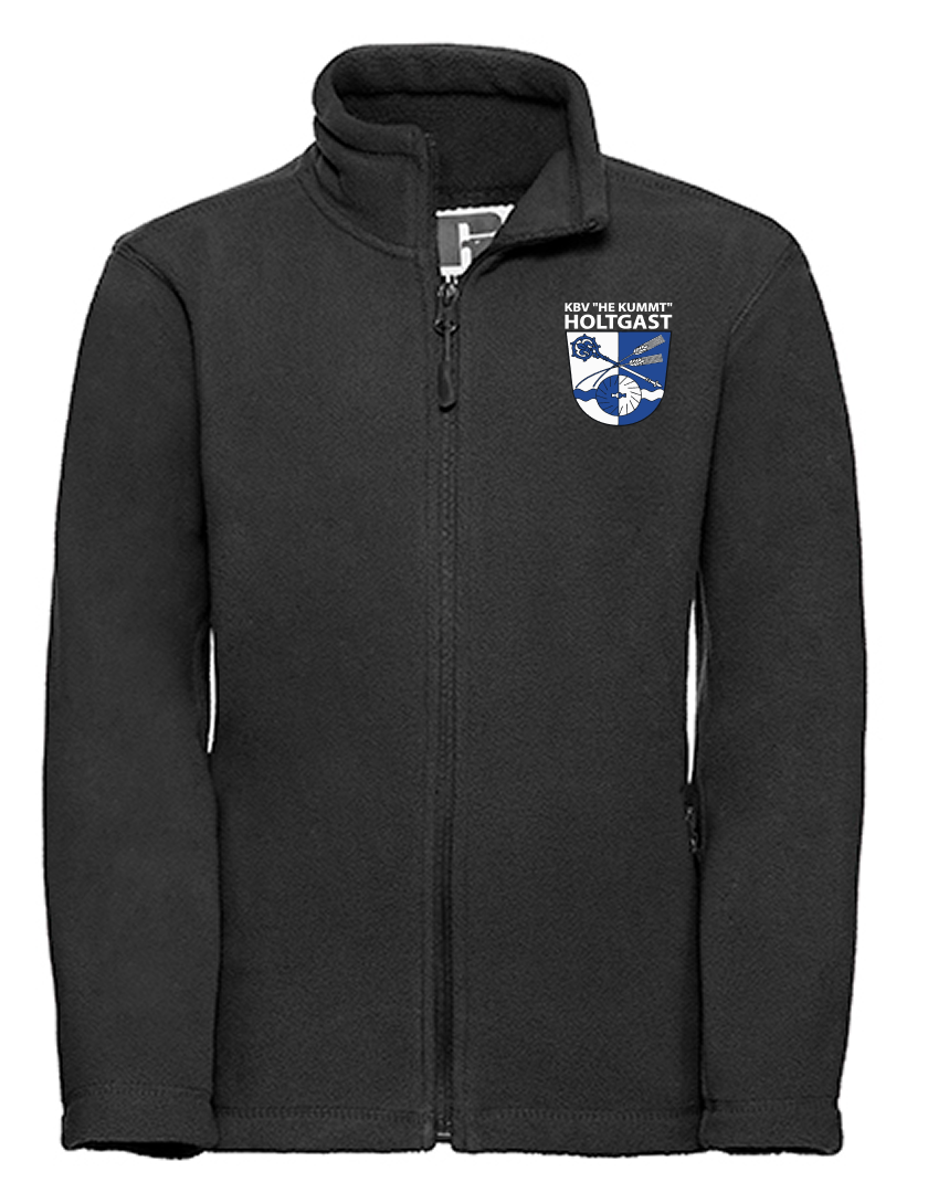KBV Holtgast Fan - Fleecejacke Kinder schwarz