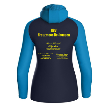 KBV Kreuzmoor-Bekhausen Kapuzenjacke Iconic Damen Marine