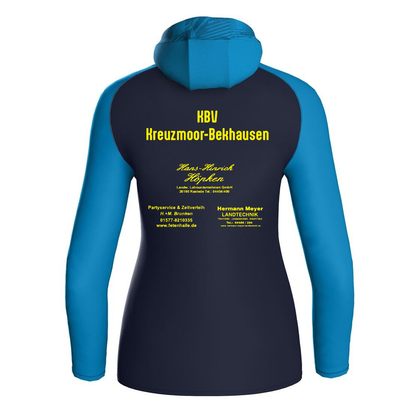 KBV Kreuzmoor-Bekhausen Kapuzenjacke Iconic Damen Marine