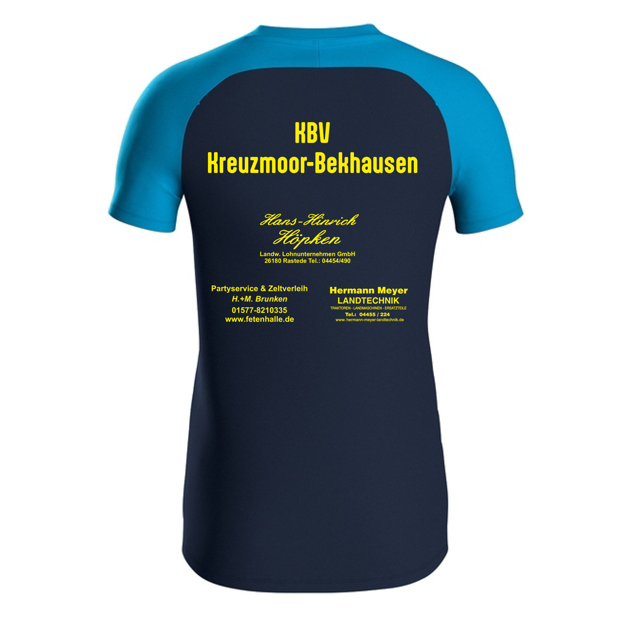 KBV Kreuzmoor-Bekhausen Polo Iconic Herren Marine