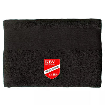 KBV Negenmeerten Fan Duschtuch Schwarz