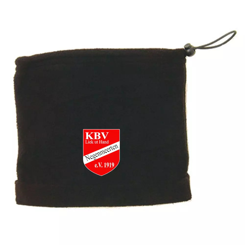 KBV Negenmeerten Fan Neckwarmer Schwarz