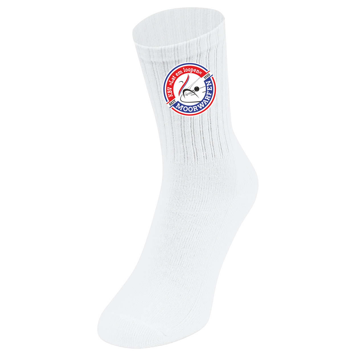 KBV Moorwafen Fan - Sportsocken weiß