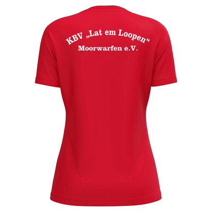 KBV Moorwafen T-Shirt Damen Rot