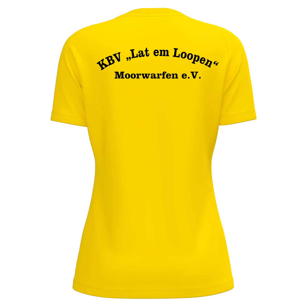 KBV Moorwafen T-Shirt Damen Gelb