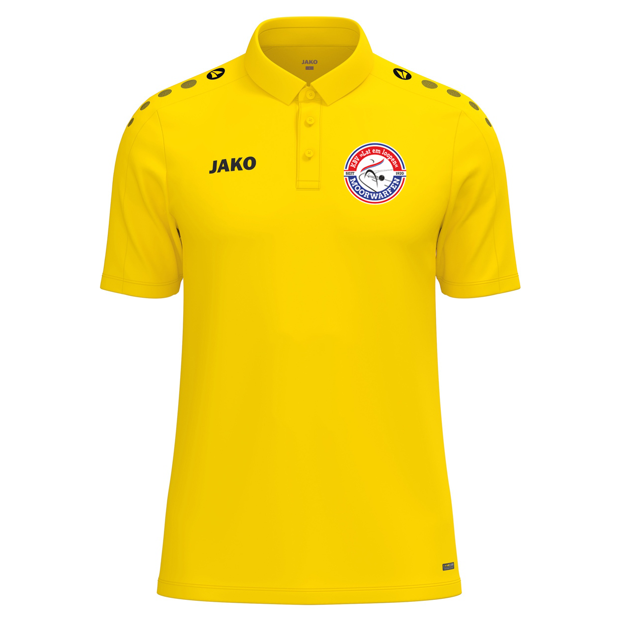 KBV Moorwafen Polo Herren Gelb